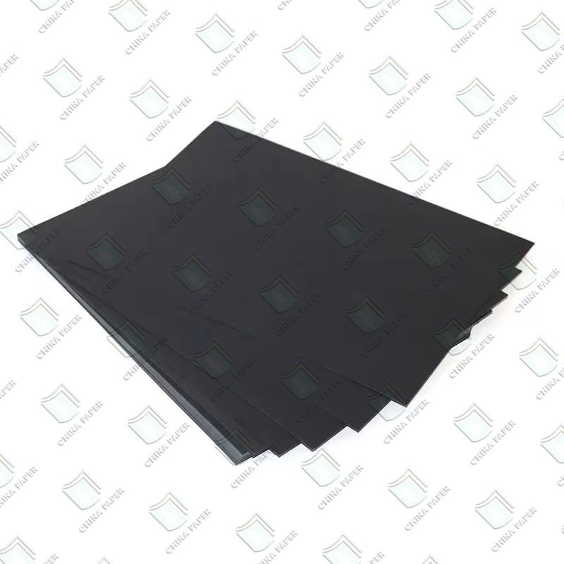 Black Paper Board for Photo Albums and Gift Boxes Available in Various Weights and Thicknesses