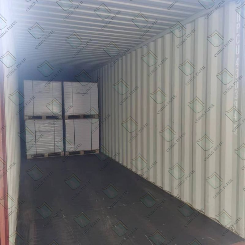 100% Virgin Pulp Brązowy Papier Kraft 200 gm 250 gm Biały Top Kraft Liner Board/WTL