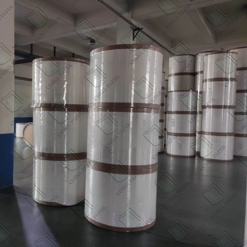 140gsm White Top Kraft Liner Paper For Gifx Boxes Smooth Surface WTL packaging paper