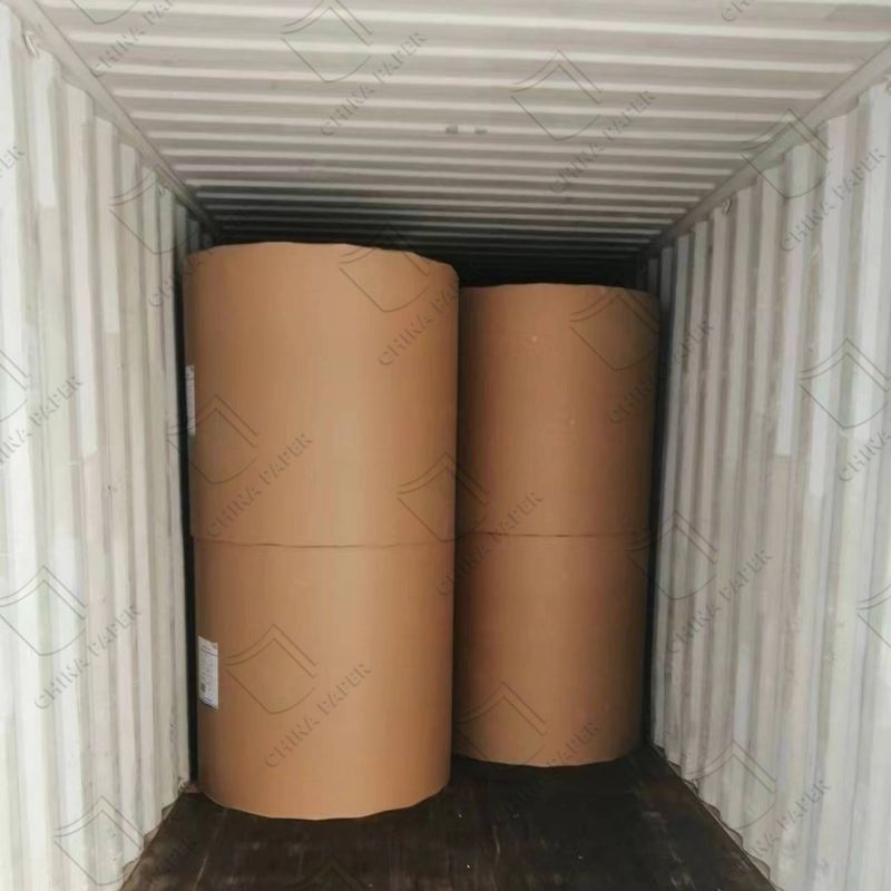 200-440 GSM Eco-Friendly Brown Kraft Liner Board Rolls Perfect for Smooth Box Packaging Solutions
