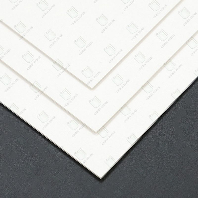 Smooth and Hard C1S Coated Ivory Board FBB Board for Greeting Cards High Gloss and Excellent Printability for Packaging Boxes