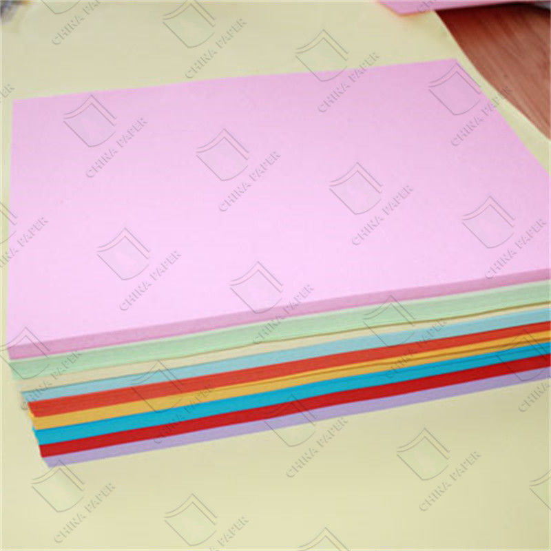 Customized Color Paper Board Smooth A4 Coloured Board Packaging And Printing