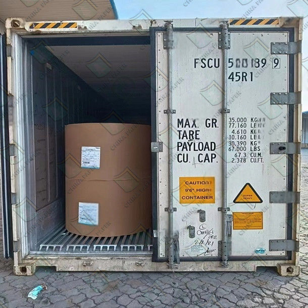 Vendita diretta in fabbrica carta offset medica da 45 grammi taglia personalizzabile etichetta di imballaggio larghezza 660 mm 960 mm