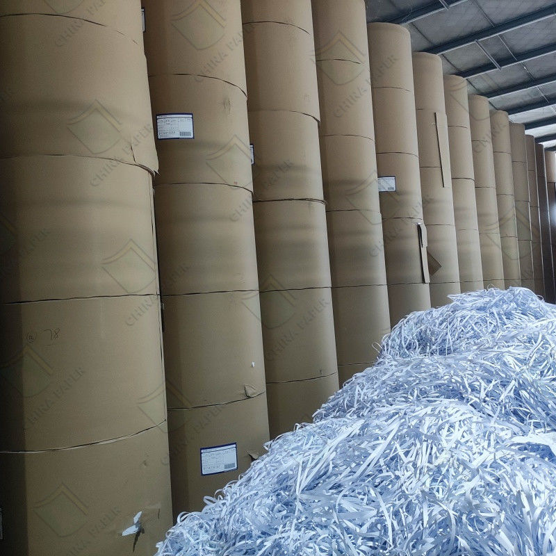 Chiny Papier Kraft Jumbo Roll Owinięcie Liner Papier Cena Niestandardowy Brązowy Papier Kraft Owinięcie Papier