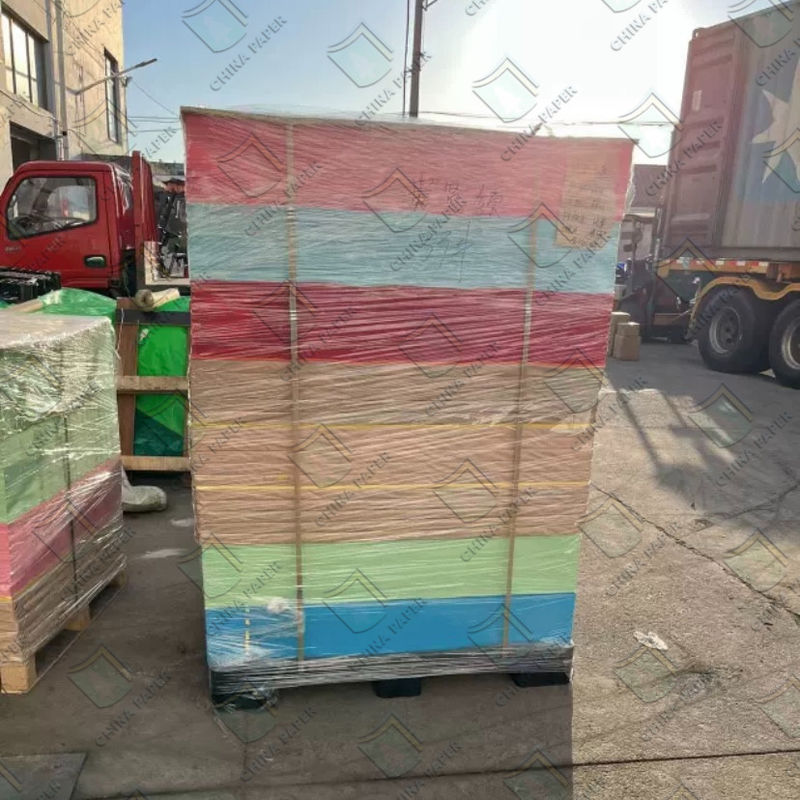 High brightness color paper for kids DIY a variety of Color Offset Paper Color board
