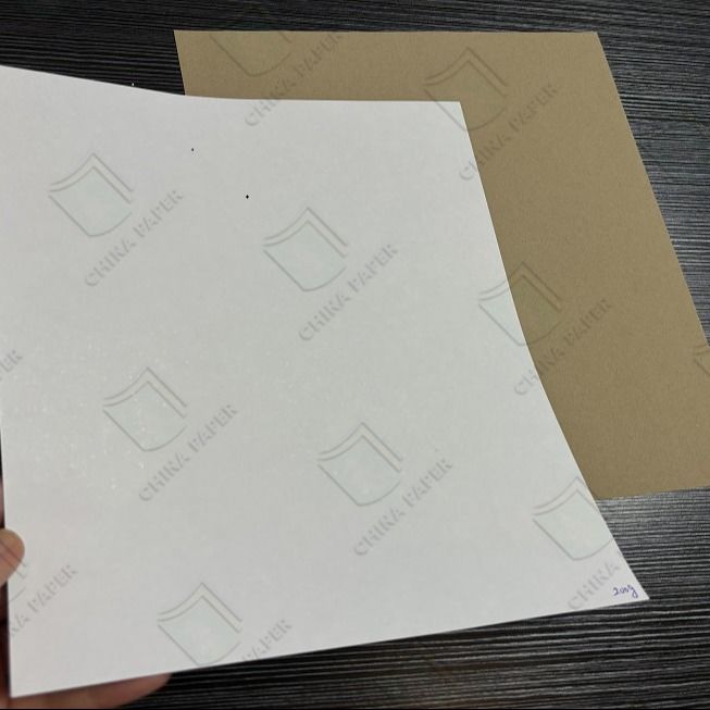High quality  uncoated/coated white top testliner 125gsm 880mm width for packaging boxes
