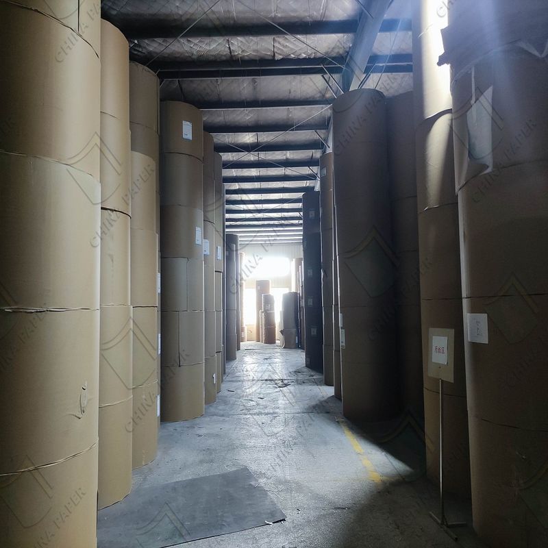 High quality  uncoated/coated white top testliner 125gsm 880mm width for packaging boxes