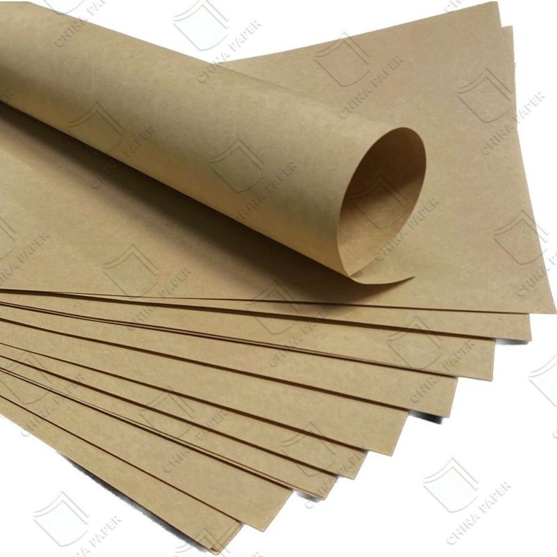 Chiny Papier Kraft Jumbo Roll Owinięcie Liner Papier Cena Niestandardowy Brązowy Papier Kraft Owinięcie Papier