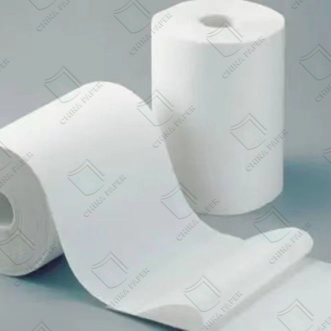 Carta di tessuto bianco su misura Tissuto di tovagliolo resistente alle lacrime 16/17/18 gsm OEM Alta bianchezza Alta qualità Per diversi usi
