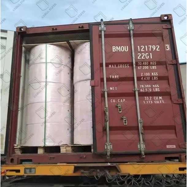 55-80g CB CFB CF Virgin Wood Pulp Colorful Carbonless Copy Paper NCR Bill Paper