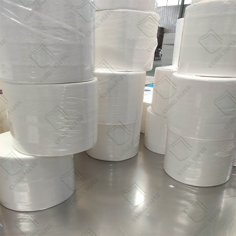 Long-Lasting and Durable Custom Tissue Paper Jumbo Roll for High-Traffic Areas and Busy Environments