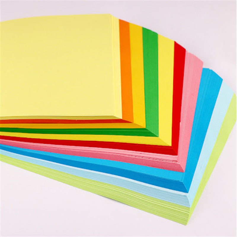 Customerized Paper Documents And Paper Stationery Fluorescent Colors Paper