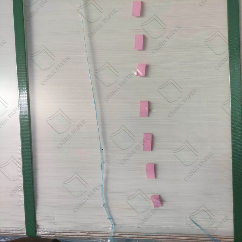 대량의 판지 인쇄 700x1000mm 유광 또는 무광 시트 양면