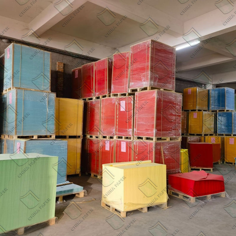 A4 Size Office Paper Color Bristol Board For Handicraft Works