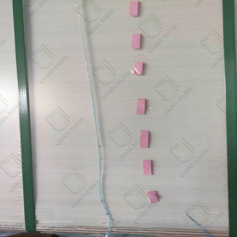 인쇄, 포장 및 명함용 고급 C2S 아트지 백색 판지