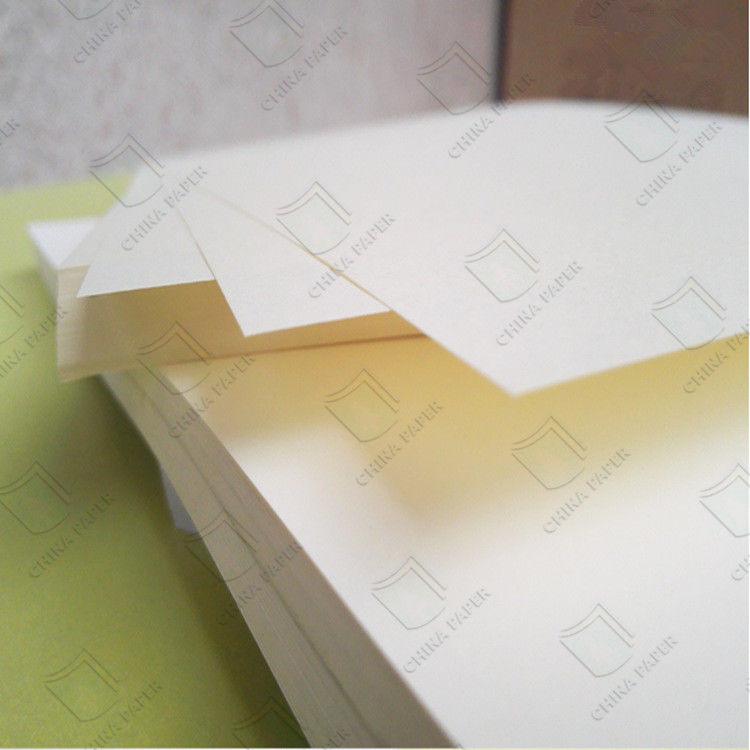 100% Virgin Wood Pulp Offset Paper Printing White Offset Paper Cream  Color For Notebook