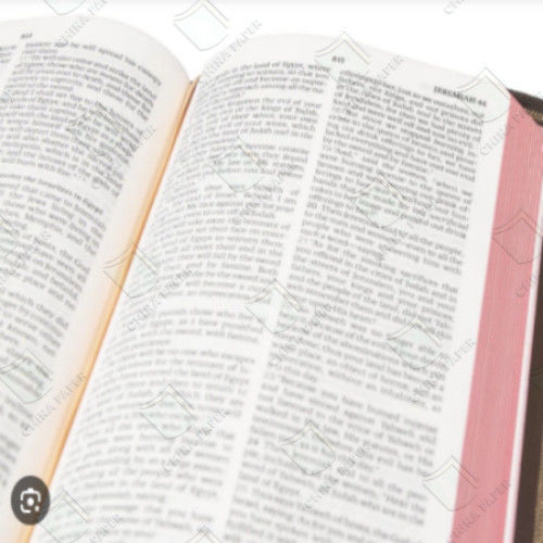 Factory Bible Paper for Holy Bible Printing Books 28GSM -70GSM High Quality