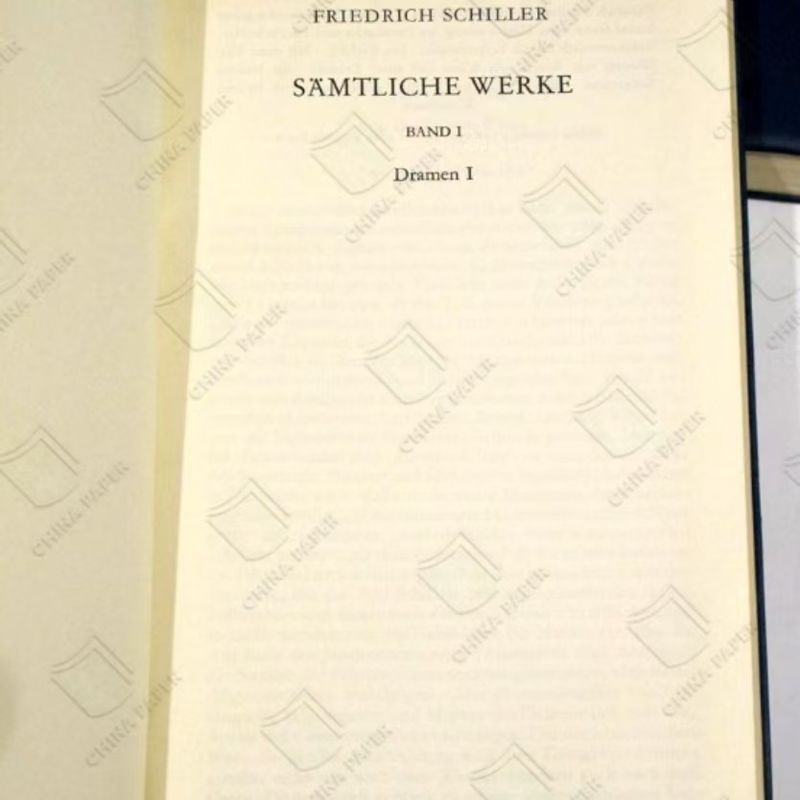 White Bond Paper/Low Offset Paper untuk Mencetak Buku, Notebook, Dictionary Paper Instruksi Medis Kertas Alkitab untuk Mencetak Berbagai Ukuran dan Berbagai GSM