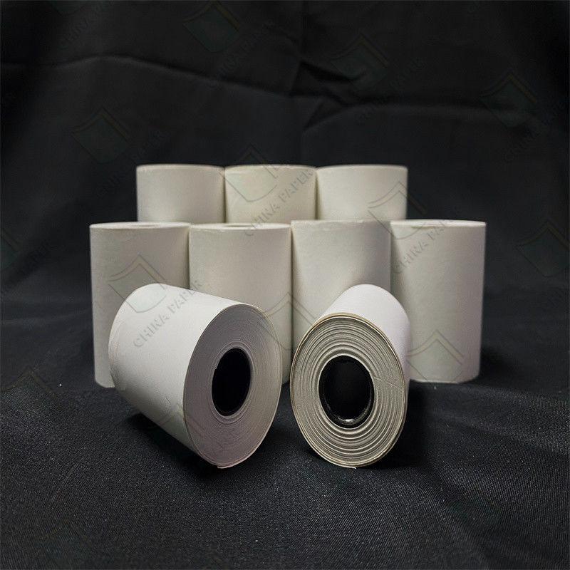 Kertas Termal 40gsm-120gsm 100% Pulp Kayu, tahan UV untuk penyimpanan jangka panjang tanpa memudar