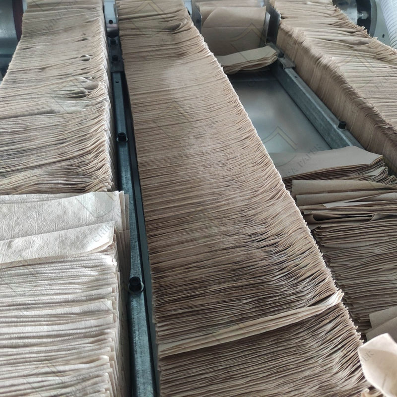 1 a 3 camadas de papel de guardanapo branco/de cor de bambu Tamanho de 180 mm a 2850 mm