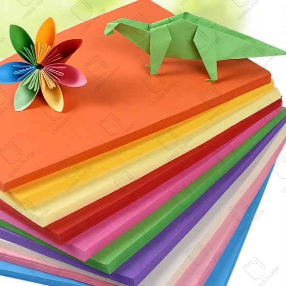 75 gm kolorowy papier offsetowy Papier budowlany Idealny do rzemiosła Projekty DIY i wykorzystanie edukacyjne