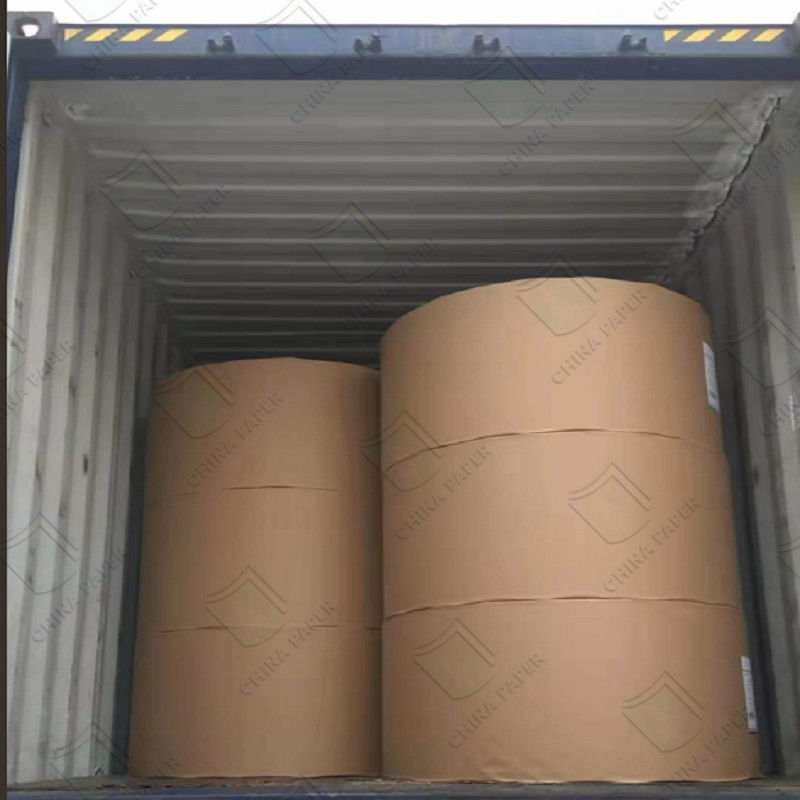 150g-230g  Uncoated Recycled Grade Corrugated Test Liner Brown Kraft Paper