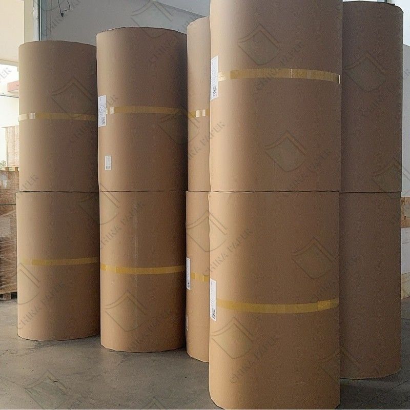 Rollo ondulato monofaccia 400 mm*10 m Kraft 1200 mm*10 m Imballaggio Trasporti di merci Rollo di carta ondulata