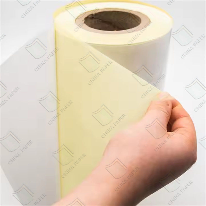 One Side Coated Glassine Realease Paper Waterproof Adhesive Labels For Outdoor Use