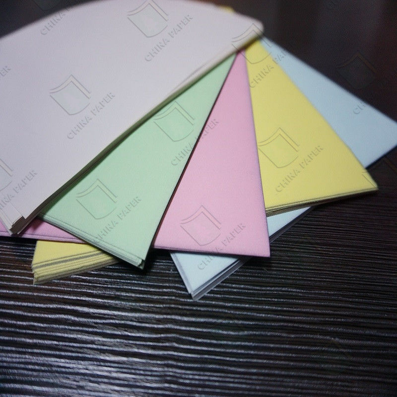 프로 NCR 탄소 없는 종이 55gsm 2층 검은색 이미지 및 영수증
