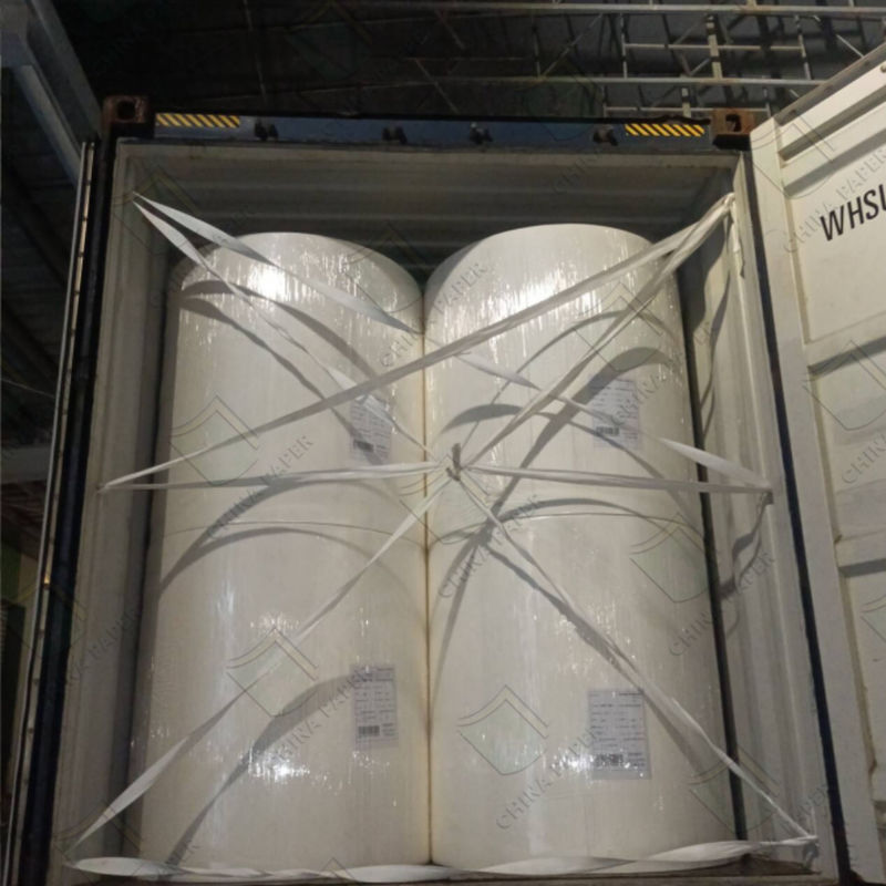 1-4ply White/bamboo color Toilet Tissue Paper in customer's size
