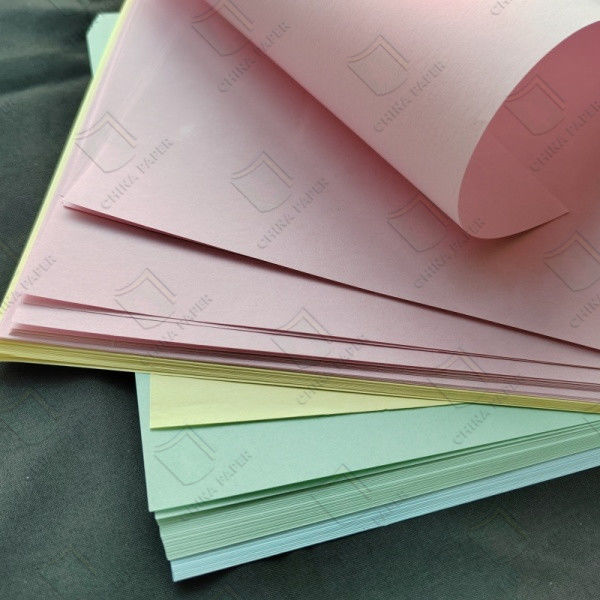 Factory Direct POS Printer Carbonless Paper Self-copy Paper Blue Image 75*75 NCR Paper Roll