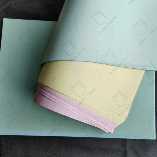 One Side Color Coated CB CFB CF Perforation Carbonless Printing Paper