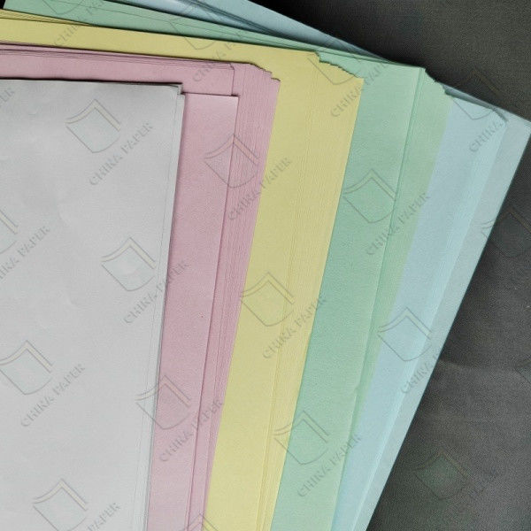 China Customized Invoice Bill Non Carbon Paper Self-copy Paper Blue Image Computer Printing Paper