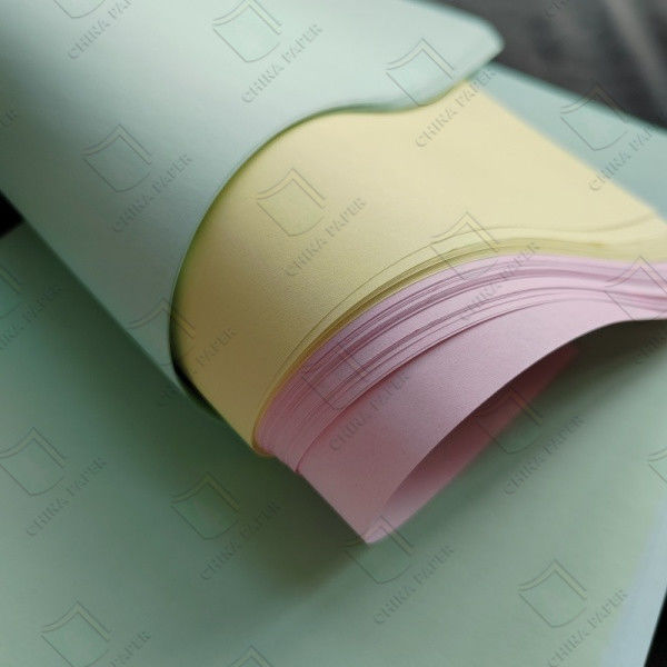 Discount Invoice Bill Carbonless Copy Paper Self-copy Paper NCR 3 Fold Continuous Printing Paper