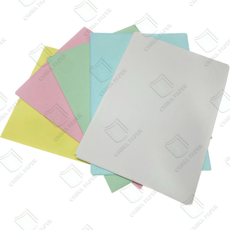 High Performance Carbonless Paper 55GSM PINK / YELLOW CFB For Invoices And Receipts