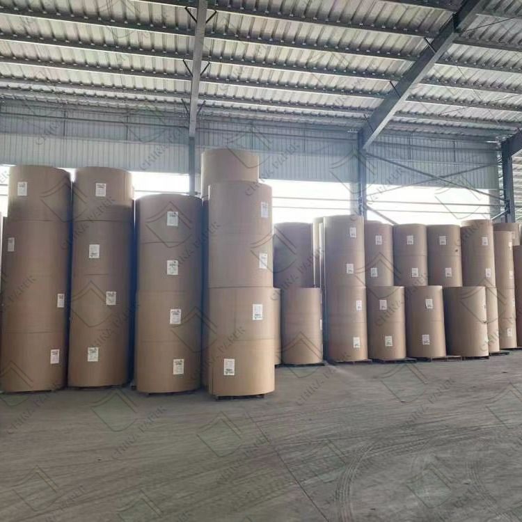 Papan Kertas Dupleks Untuk Kemasan Bergelombang 250GSM-500GSM Papan Dupleks Grey Back