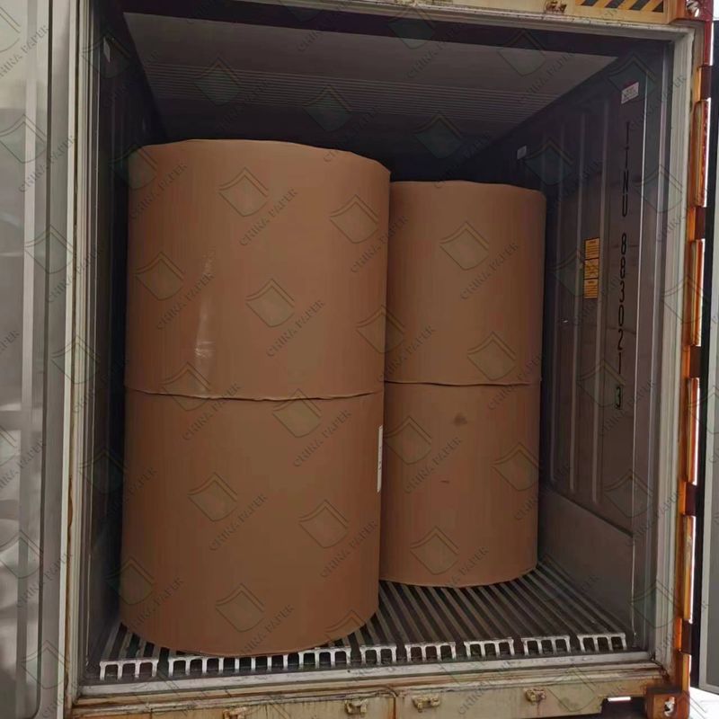 180gm-500gm Daur Ulang Pulp Sustainable And Certified Duplex Board With Grey Back Untuk Pengemasan Pengiriman