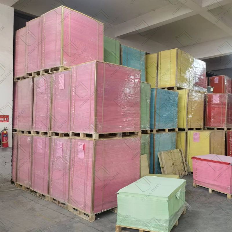 70-400GSM Color Paper Color Board Smooth Surface For Crafts Printing Versatile Multiple Colors