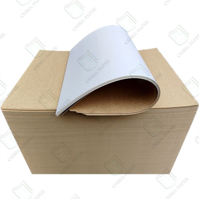 China Mill Paper Coated Ckb Custom Size Voor wit met Kraft achterkant