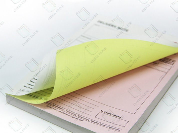 High Quality 100% Virign Wood Pulp NCR Paper /Carbonless Paper Jumbo Rolls for Receipts and Labels