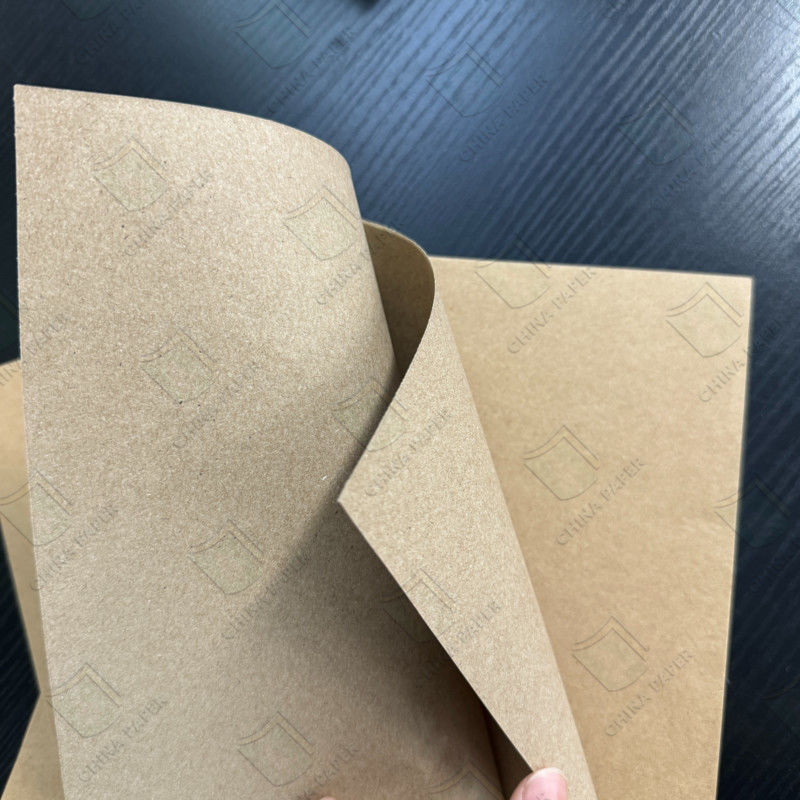 Wręby z papieru Kraft podlegającego recyklingowi i biodegradacji, niepowlekane, białe / wybielone do produkcji marek i marketingu