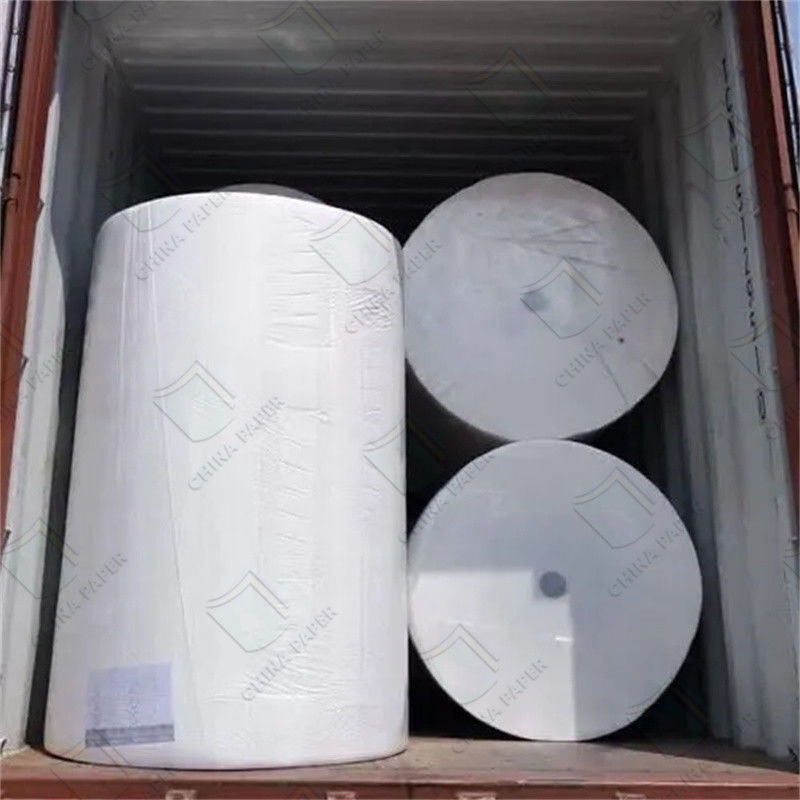 13-25gsm Bathroom Paper Household Tissue Paper Raw Base Paper Rolls Safe And Reliable