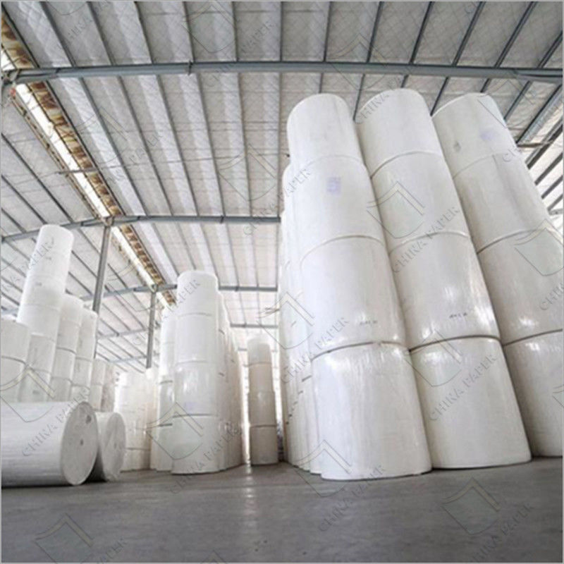Personal Hygiene And Cleaning Toilet Paper 13-25gsm Tear-Resistant Toilet Paper In Large Jumbo Roll