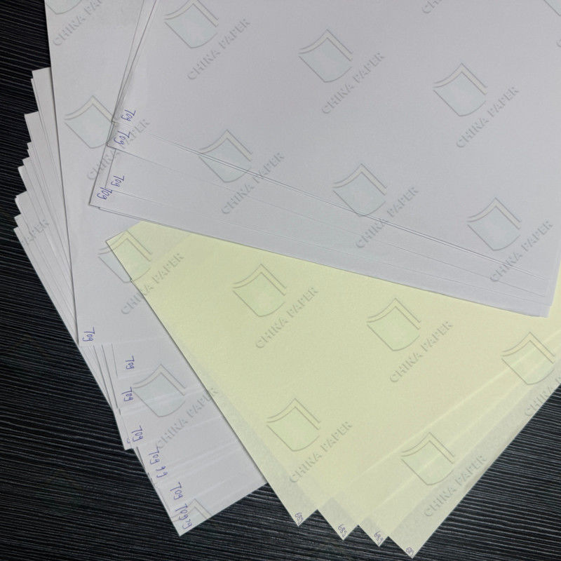 Woodfree Uncoated Notebook Offset Paper From 58g To 120g In White And Ceamy Color