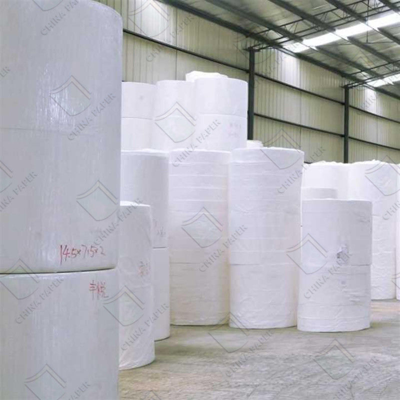 1-4 Ply Flushable Bathroom Paper Disposable And Absorbent Toilet Tissue Paper Size From 180mm To 2850mm