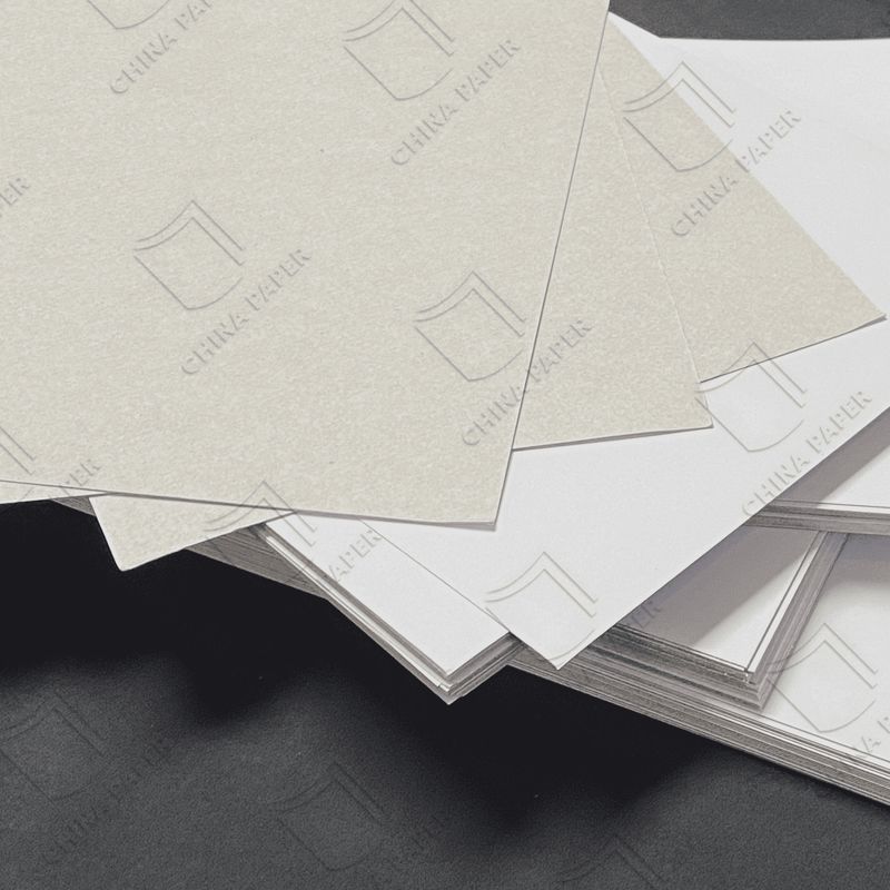 Grey-Back Duplex Board Stock - 180-500gsm Recycled & Acid-Free For High-Quality Printing