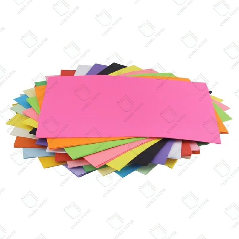 Vivid Color Paper 75 GSM  FSC-Certified Material for Eco-Friendly Teaching Aids Manufacturing