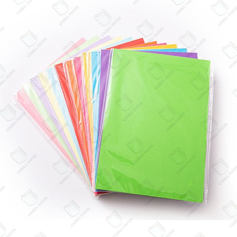 Multi Color 75/80gsm Colored Offset Paper Boards Roll Sheet Size for Educational Crafts