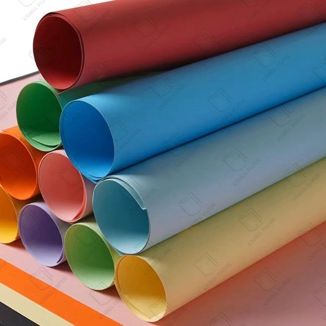 Lightweight 75 GSM Color Boards Cost-Efficient Raw Material For DIY Craft Wholesalers