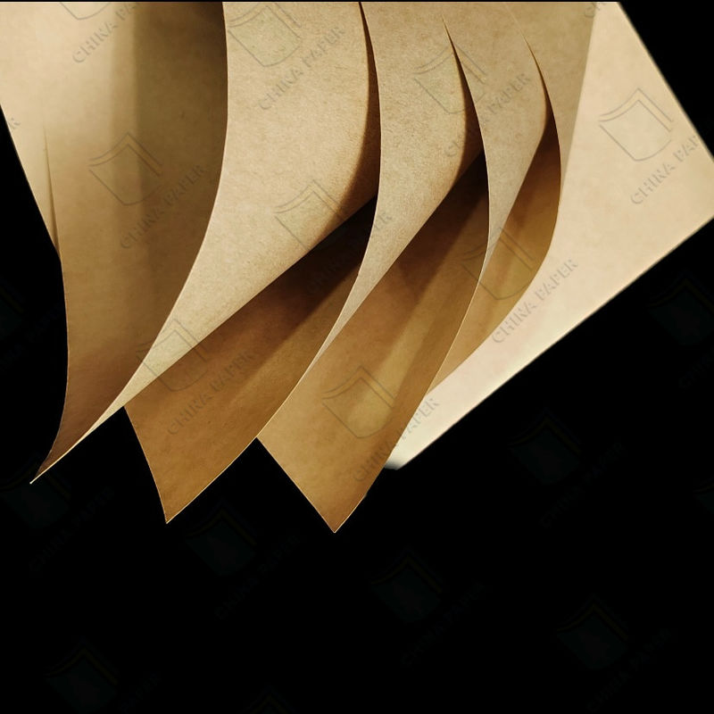 Custom-Size Kraft Paper  PE Film-Wrapped Pallets 16-18 Tons Per 20FT Container